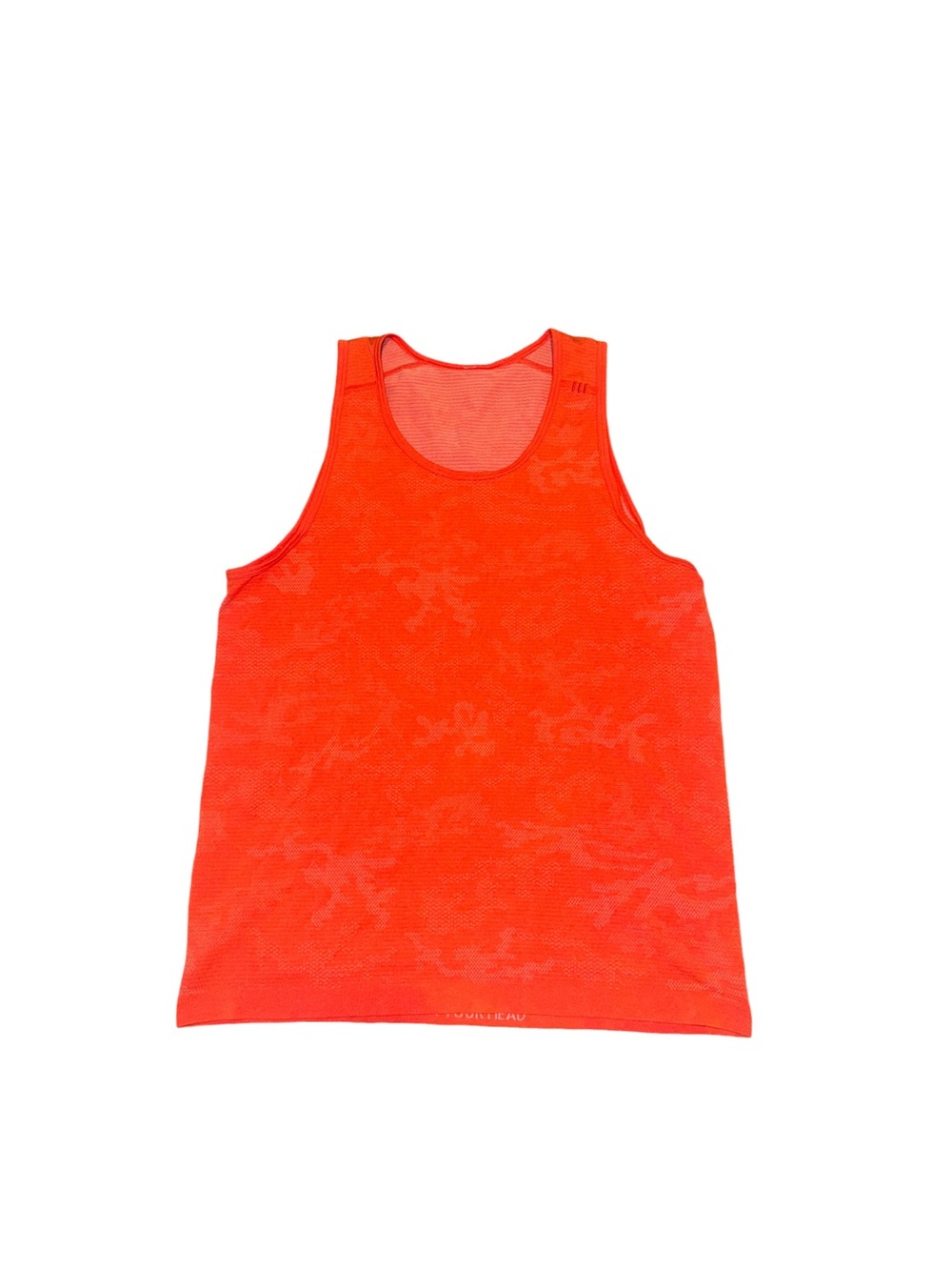 Men's lululemon Neon Orange Swim Tank Top size medium